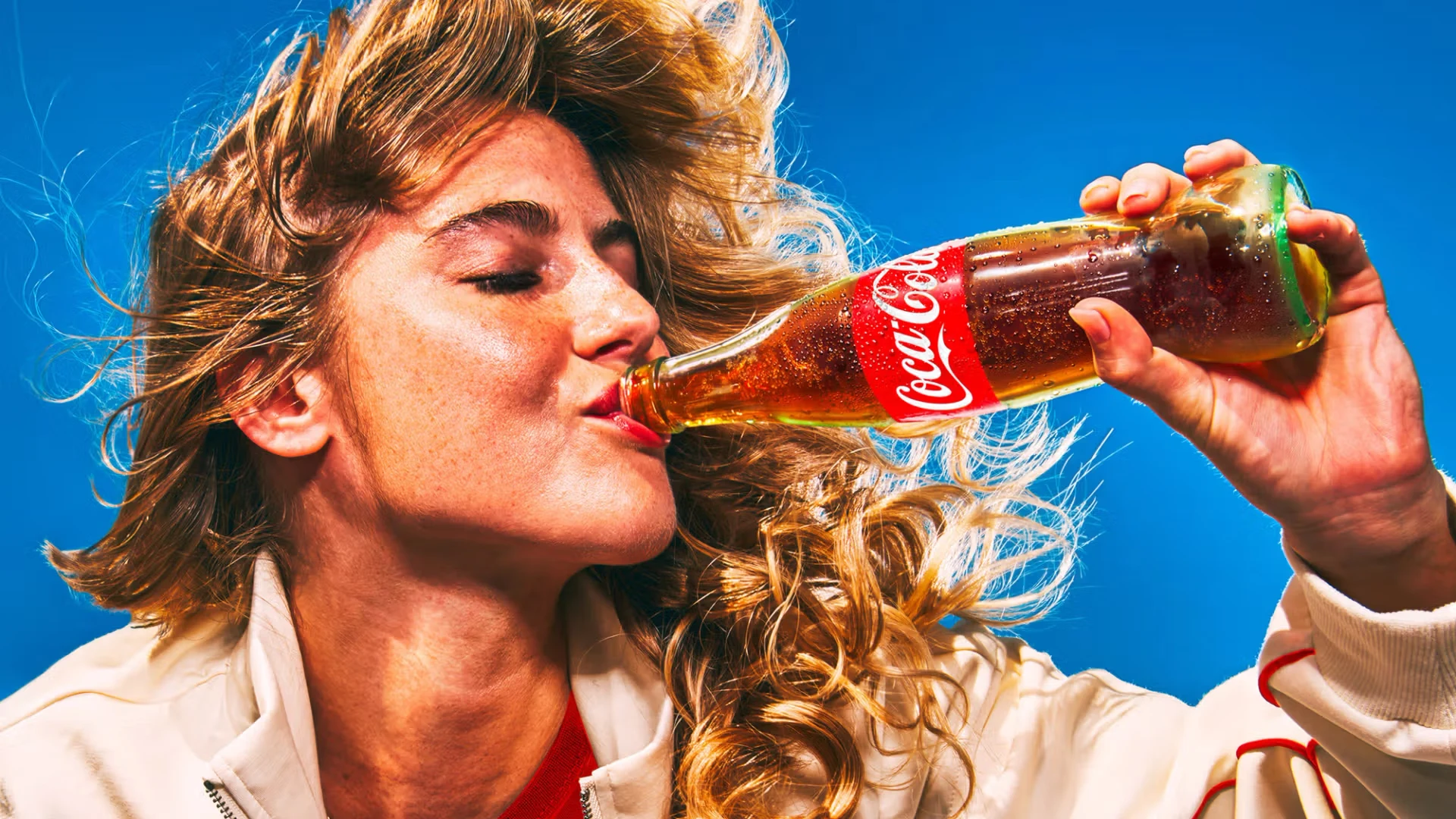Coca-Cola campaign expression and refreshment imagery directed by Graham Kaz